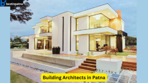 Modern luxury house with glass walls and landscaped design, showcasing the architectural style of top building architects in Patna – bestinpatna.