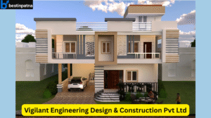 Vigilant Engineering Design & Construction Pvt Ltd – A large-scale construction site overseen by Vigilant Engineering Design & Construction Pvt Ltd in Patna.